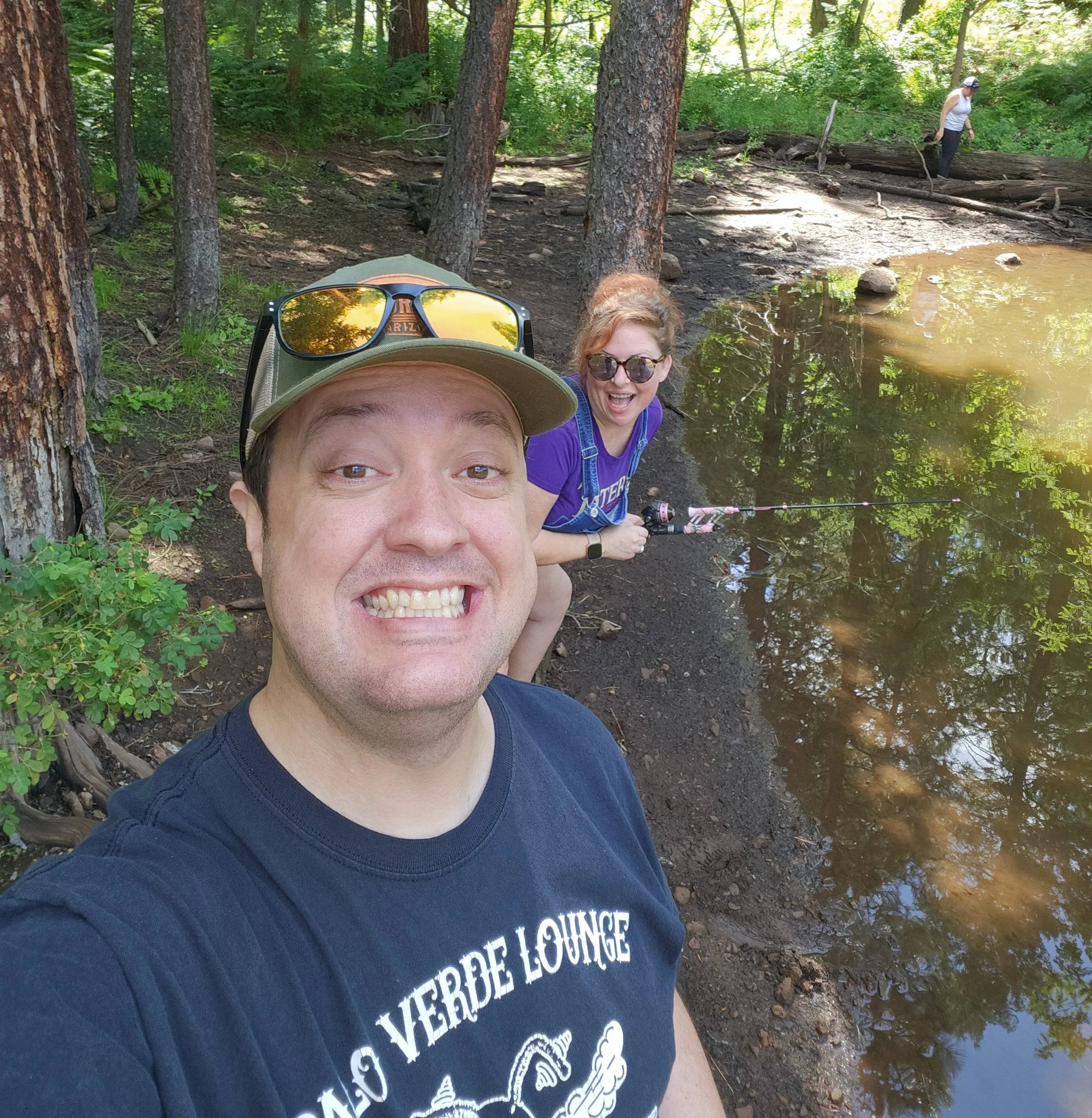 Levi & Anna Fishing