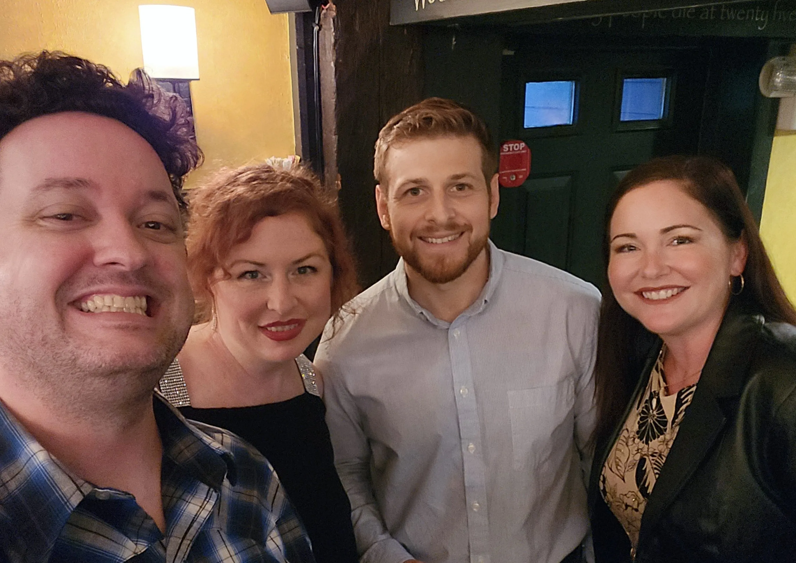 Levi, Anna, Jon & Cat @ J. Timothy's Taverne