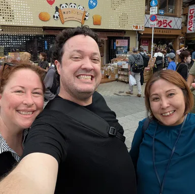 Selfie with Mami, our tour guide