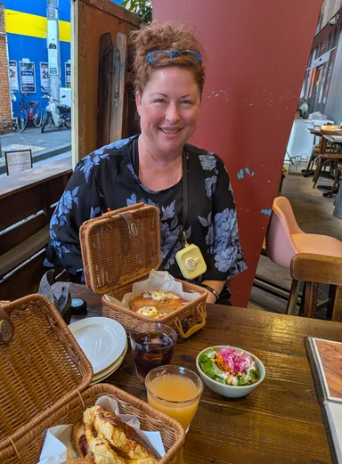 Anna @ Breakfast