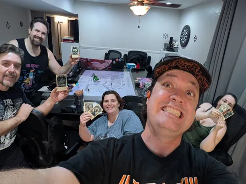 Final game at Joe's house