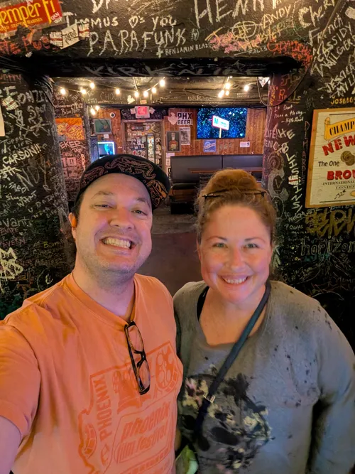 Last picture of Levi and Anna at Tempe Tavern