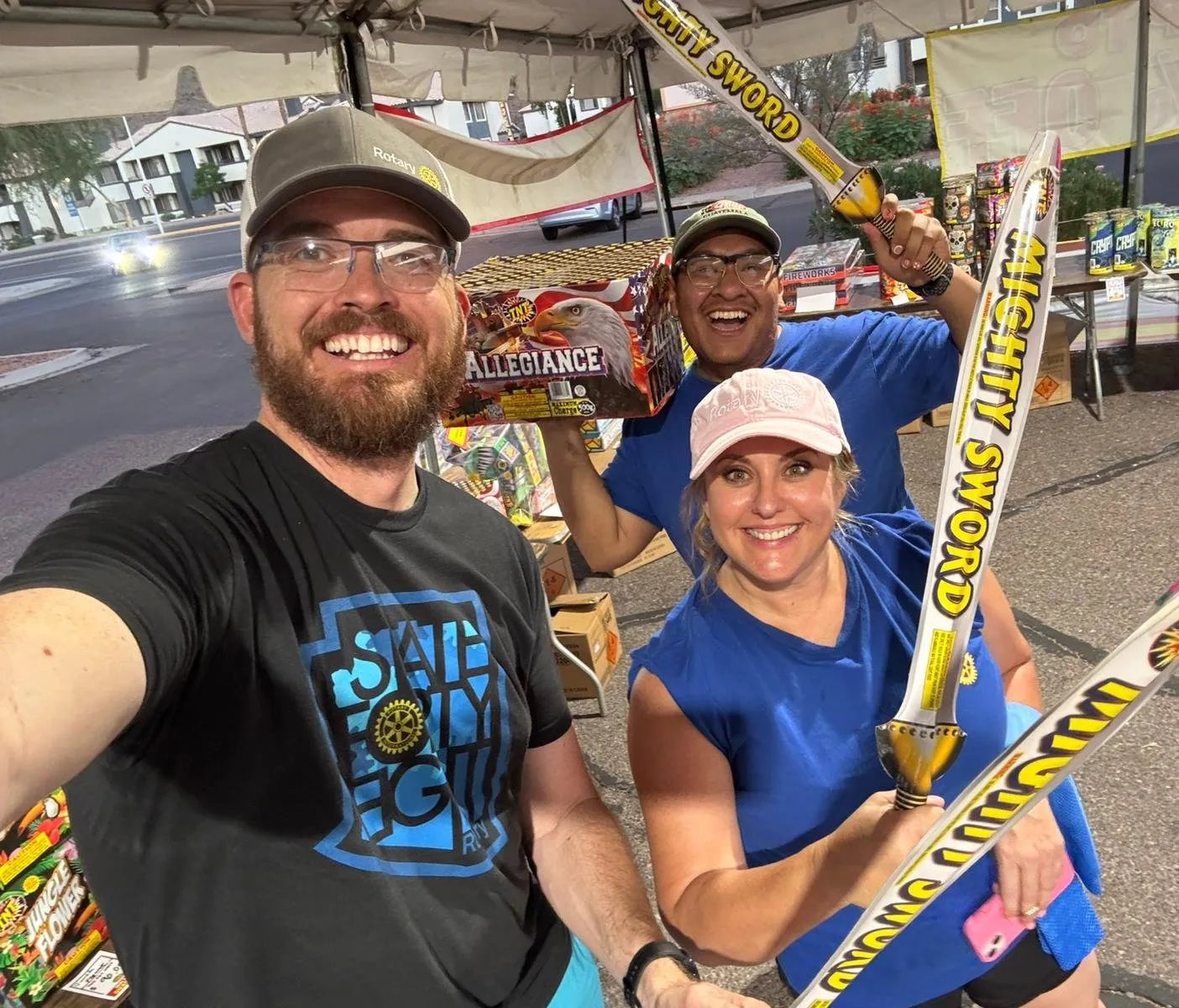 Stephen, Micheal, & Katie